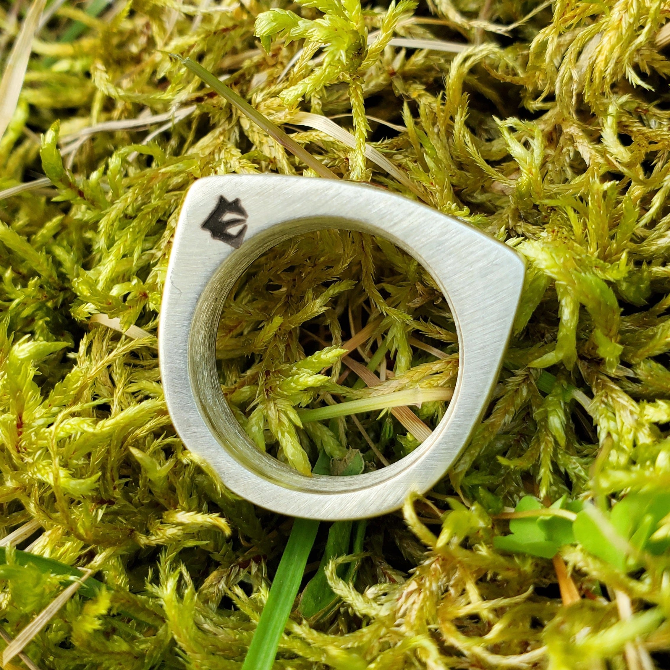 Garnet Sapphire Signet