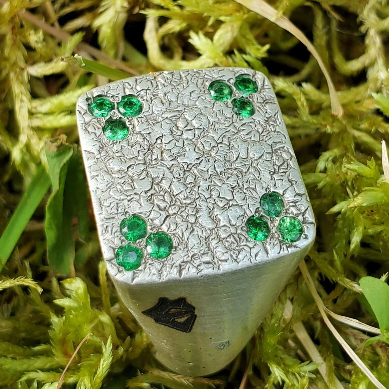Tsavorite Garnet Signet