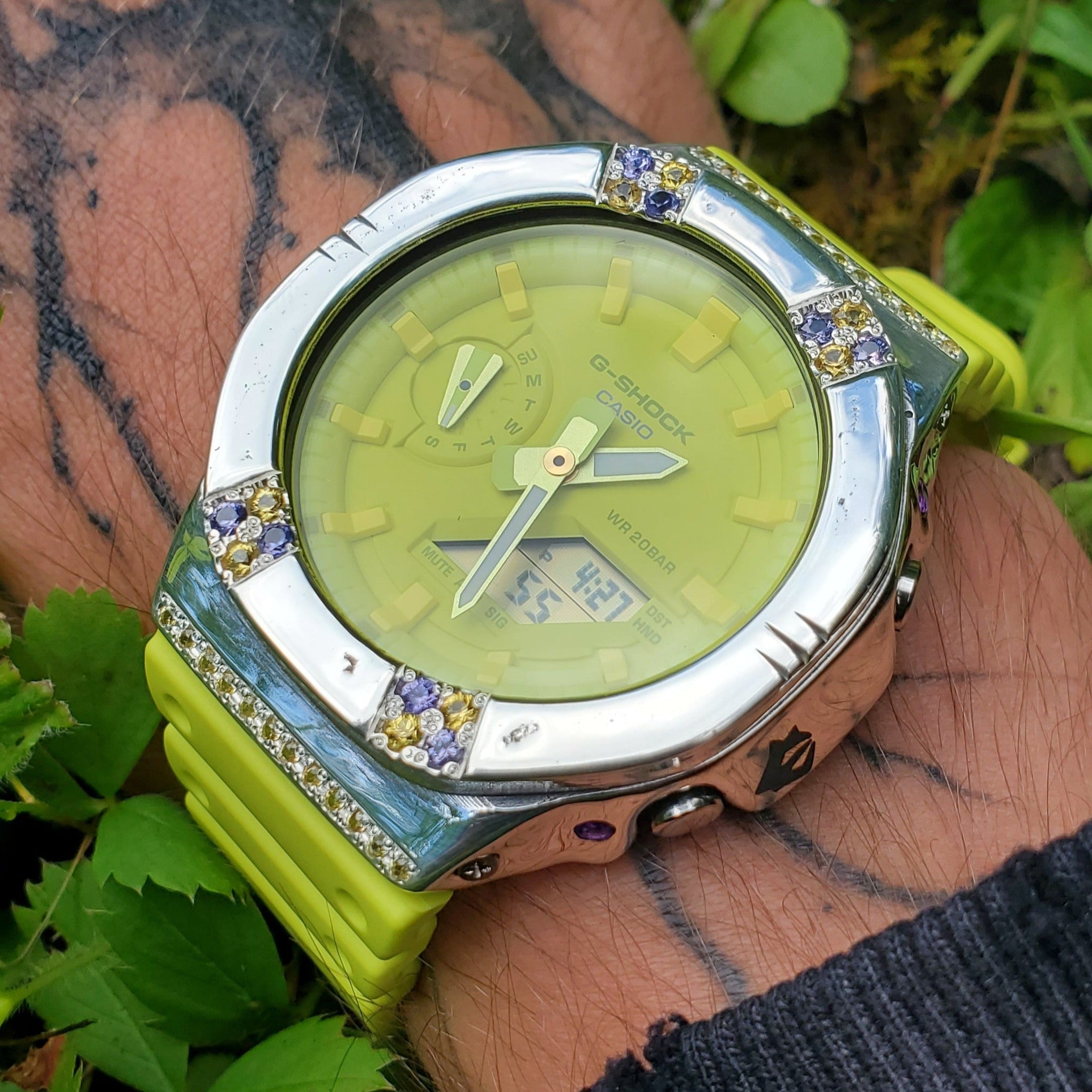 Purple-Yellow Sapphire GA2100 G-SHOCK